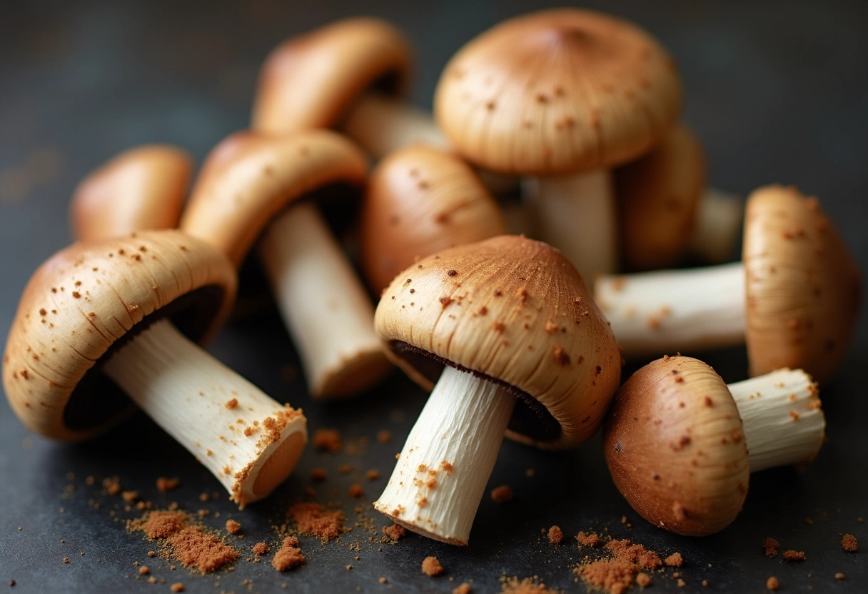 champignons périmés